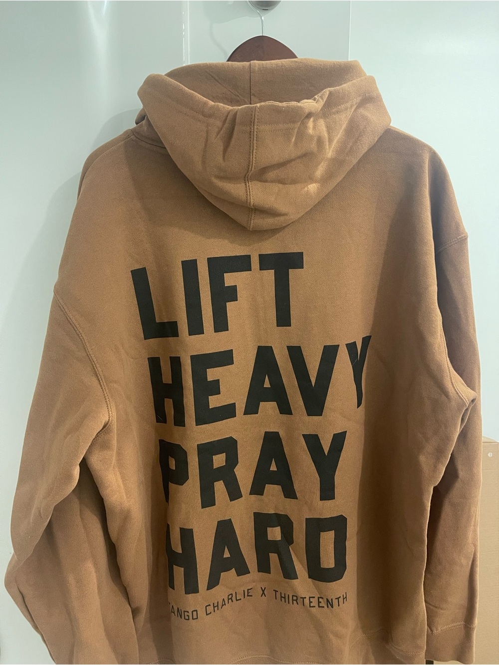 Tango Charlie “LIFT HEAVY PRAY HARD” Hoodie